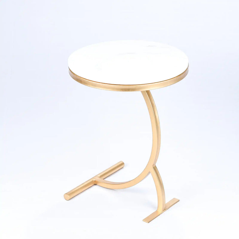 Stylish Curved Frame Modern Coffee Table