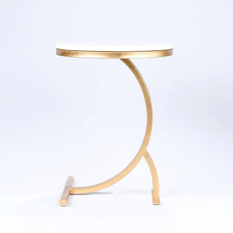 Stylish Curved Frame Modern Coffee Table