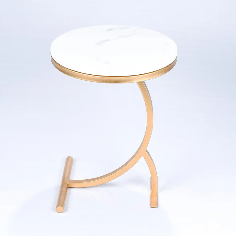 Stylish Curved Frame Modern Coffee Table