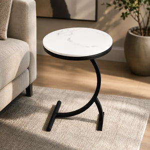 Stylish Curved Frame Modern Coffee Table