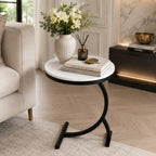 Stylish Curved Frame Modern Coffee Table