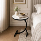 Stylish Curved Frame Modern Coffee Table