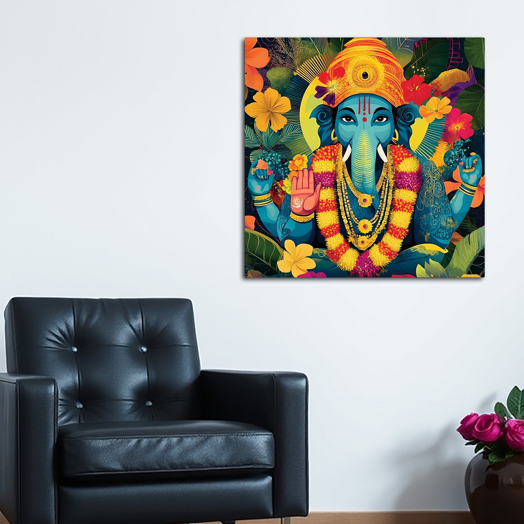 Stylish Ganesha Painting for Office & Home