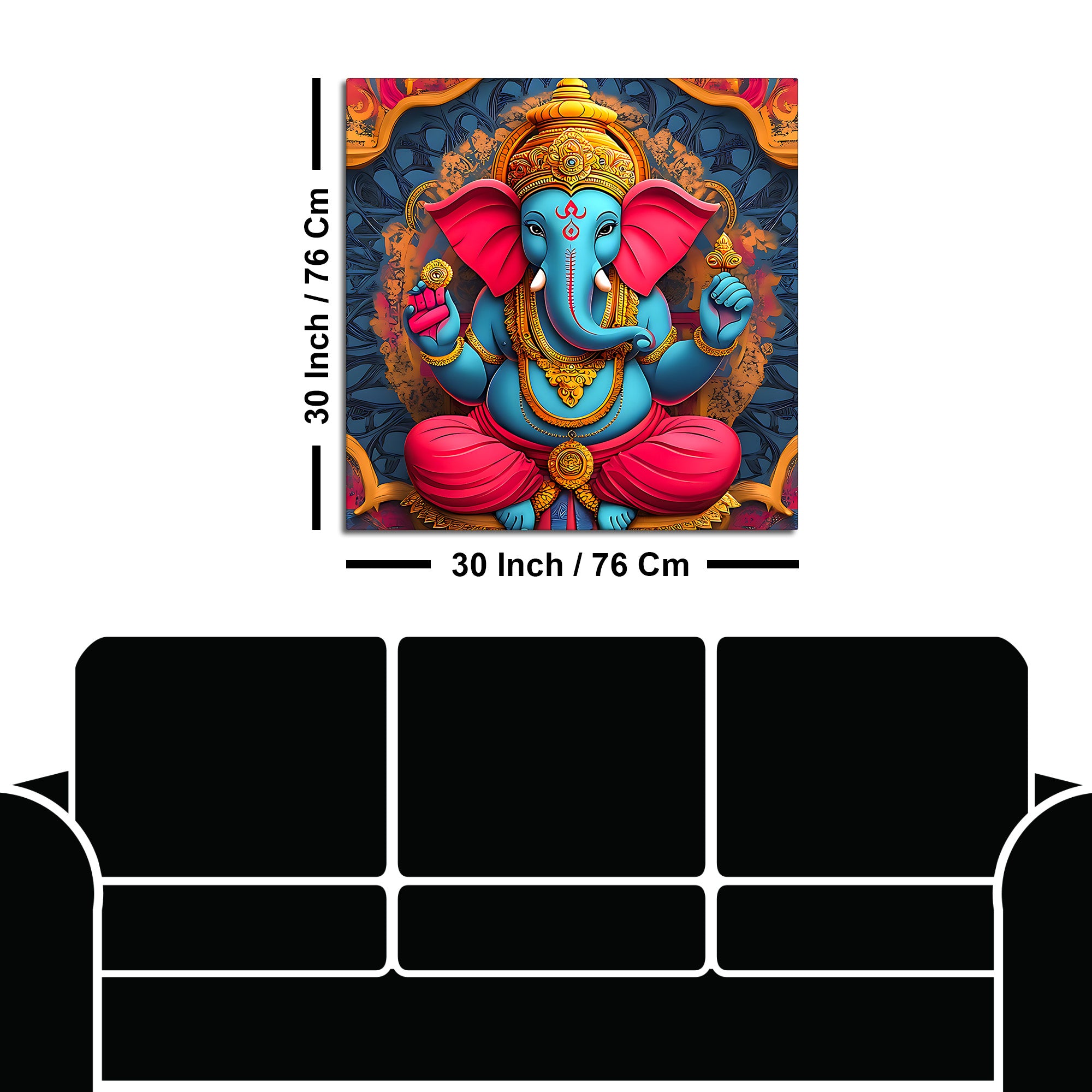 Stylish Hindu God Painting for Office & Home