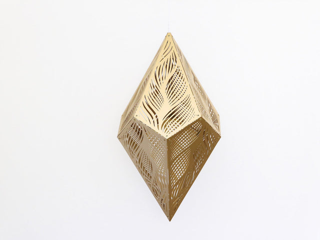 Stylish Laser-Cut Hanging Lamp