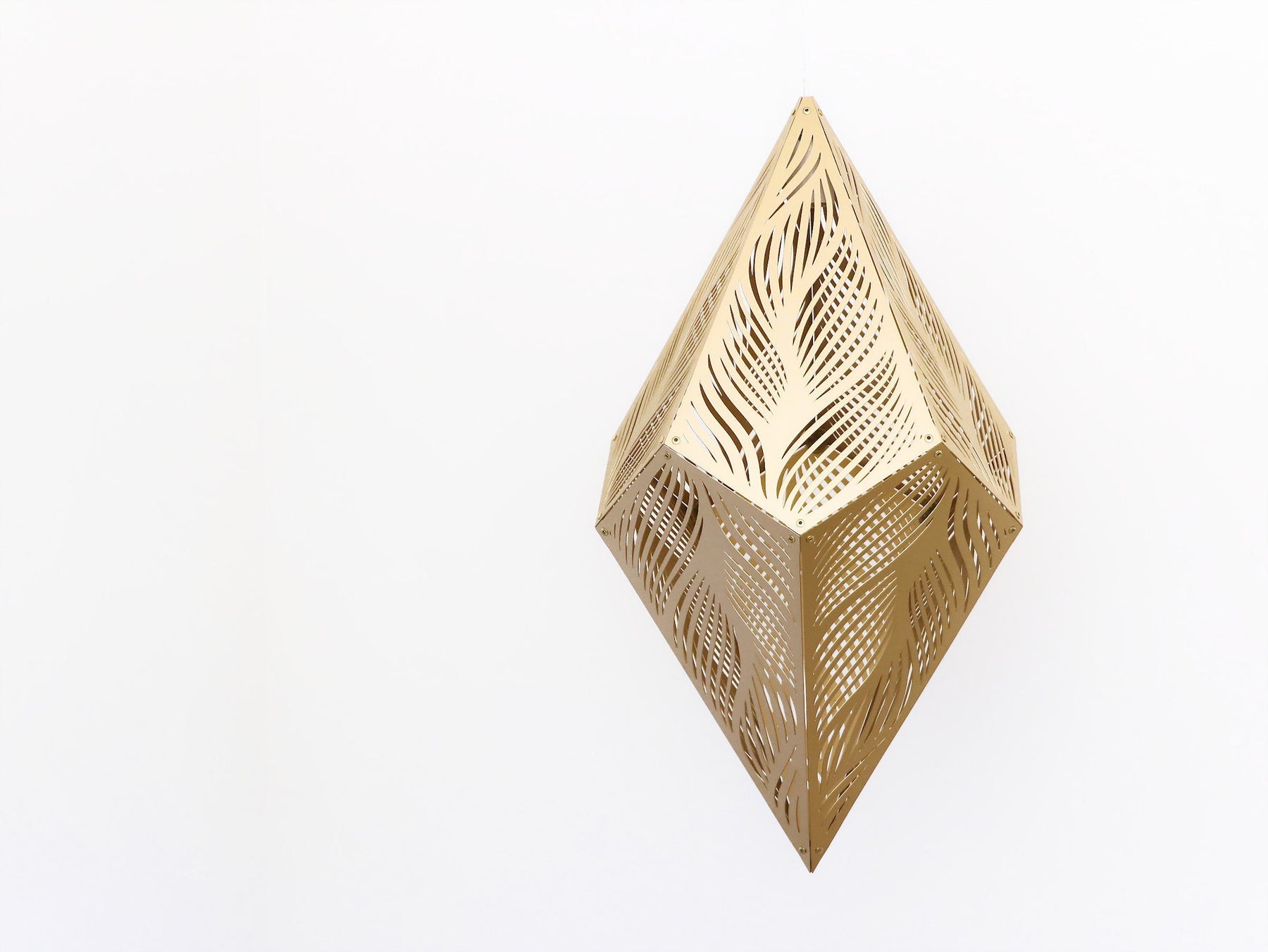 Stylish Laser-Cut Hanging Lamp