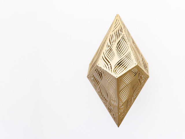 Stylish Laser-Cut Hanging Lamp