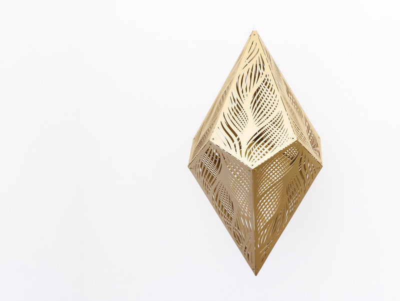 Stylish Laser-Cut Hanging Lamp