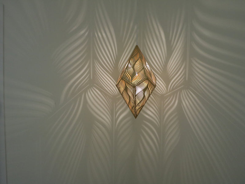 Stylish Laser-Cut Hanging Lamp