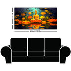 Stylish Luxury Buddha Canvas Painting for Home Decoration