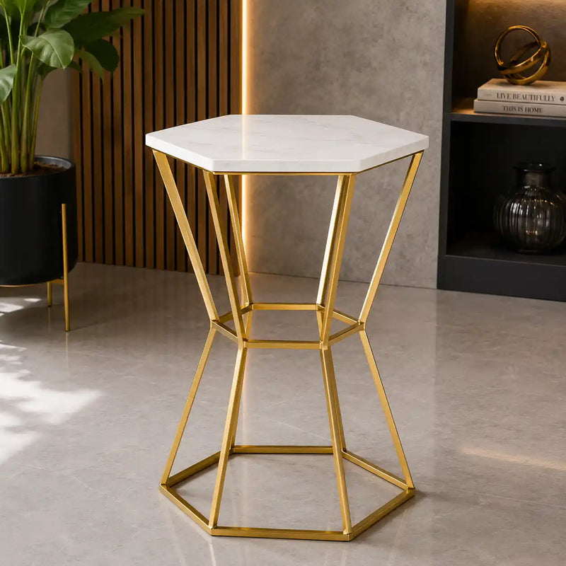 Stylish Marble Top Premium Side Table