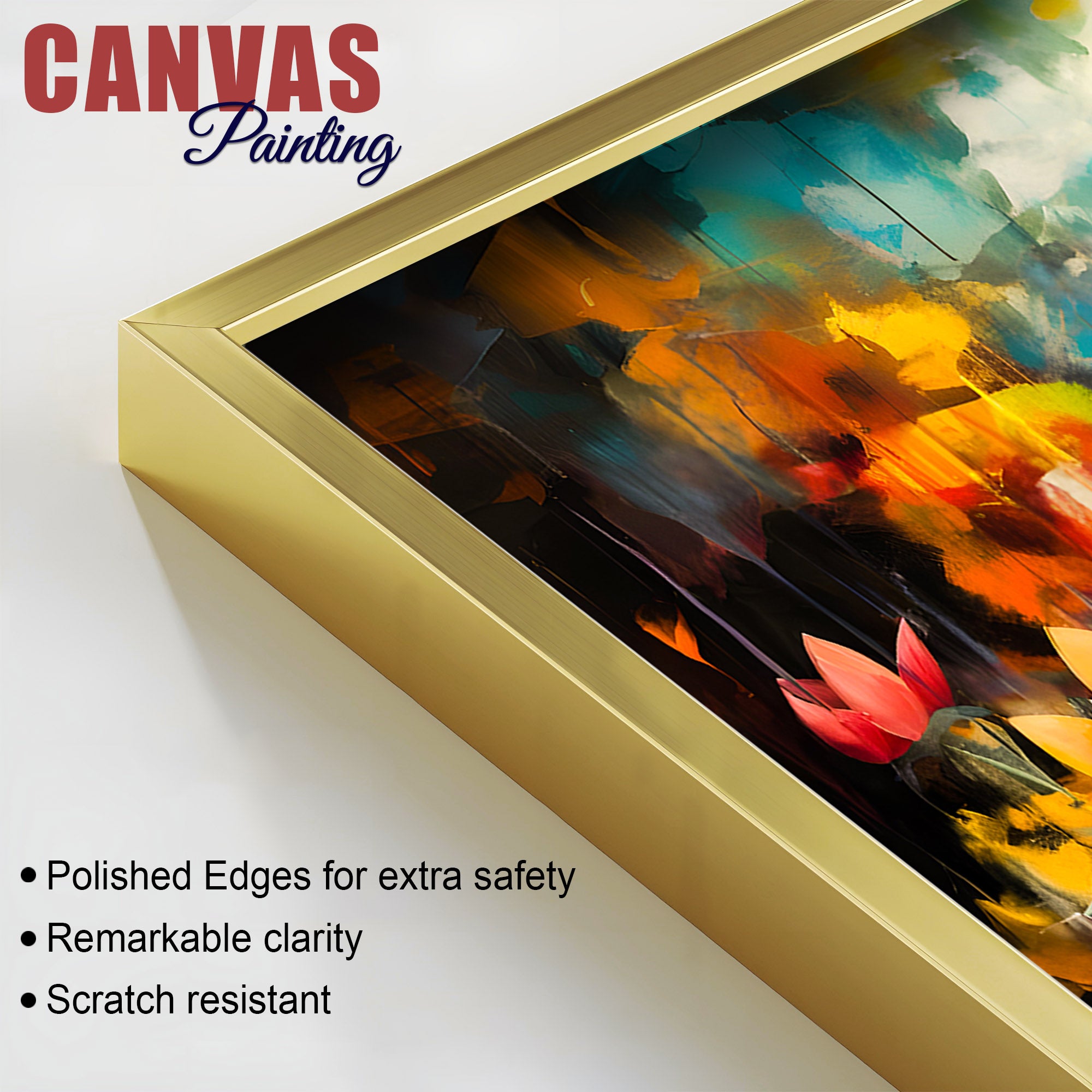 Stylish Modern Buddha Wall Painting for Elegant Interiors