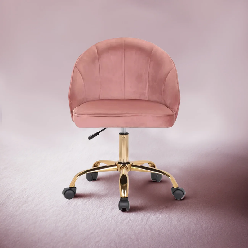 stylish-pink-accent-chair-with-golden-touch