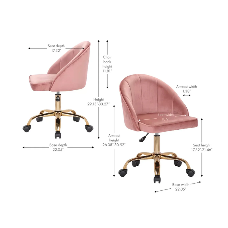 stylish-pink-accent-chair-with-golden-touch