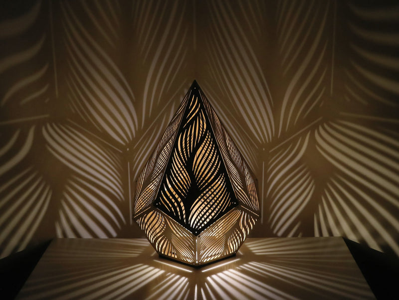 Stylish Shadow Casting Lamp