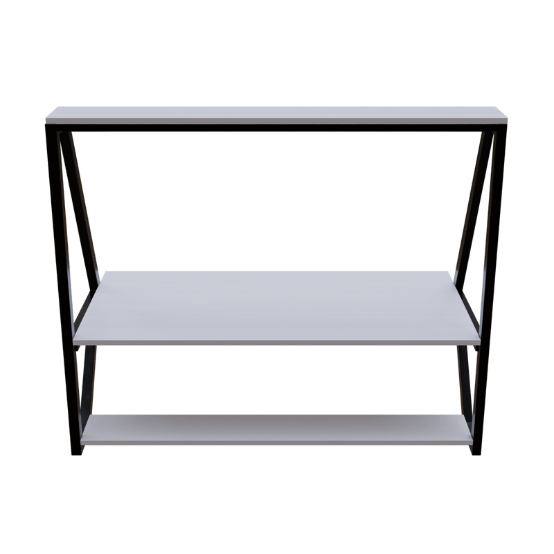 Stylish Wall Mounted Wooden Display Rack for Books & Desk Decor
