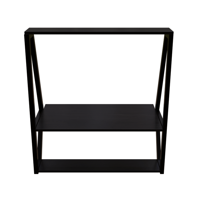 Stylish Wall Mounted Wooden Display Rack for Books & Desk Decor