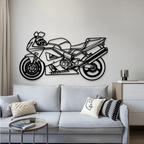 Superbikes Metal Wall Art for Studio & Café Decoration