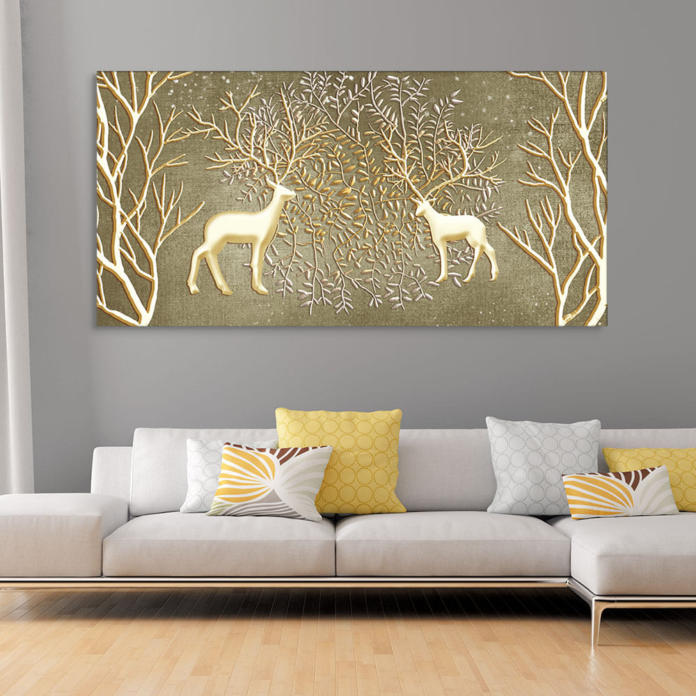 Deer Painting for Home