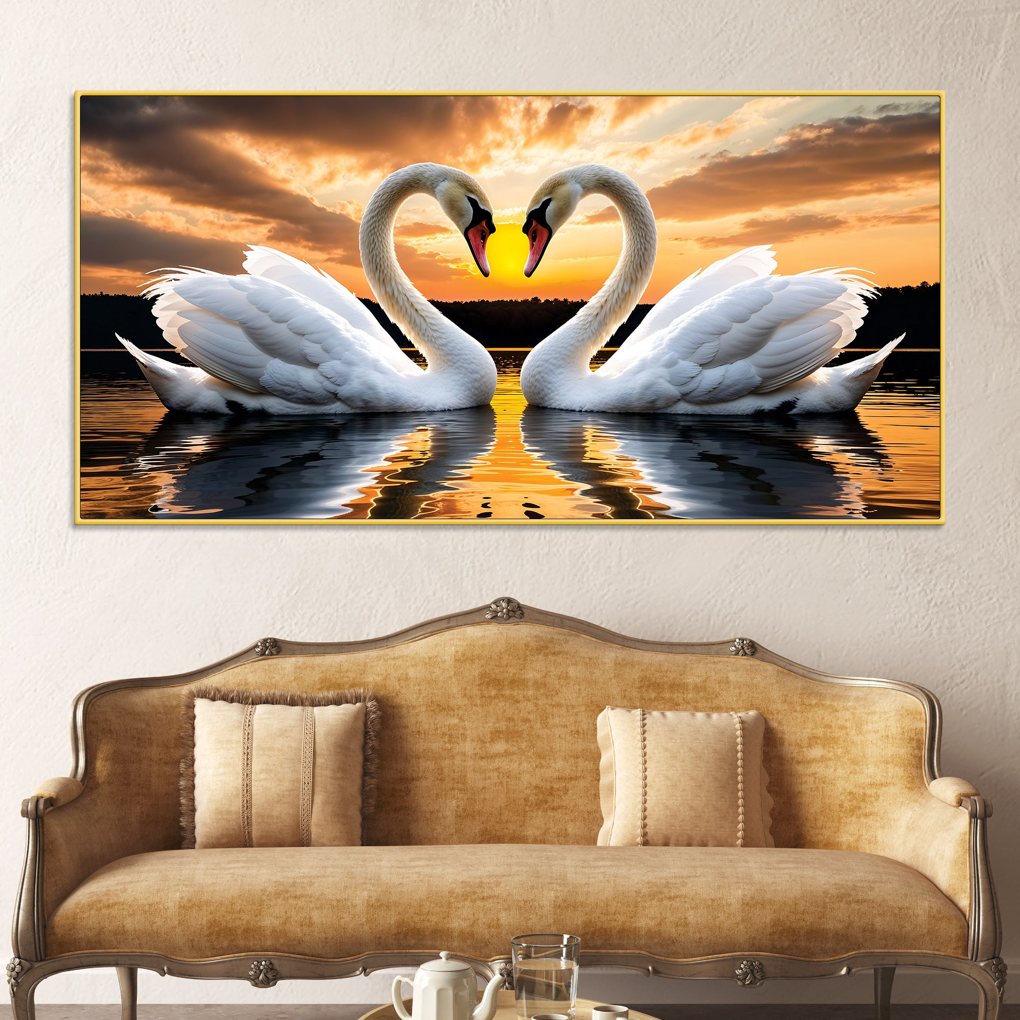 swan-love-canvas-wall-painting-for-bedroom-home-decor