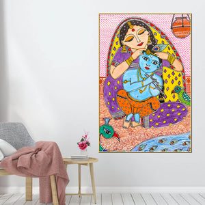 sweet-bal-gopal-shri-krishna-with-mother-yashoda-canvas-wall-painting-for-home-office