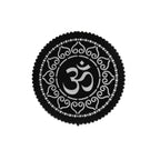 Symbol of Peace Om Circle Design Metal Art Wall Decor