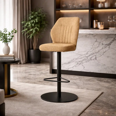 tall-lounge-bar-chair-with-cushioned-tan-brown-seat