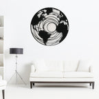 Terrestrial Modern Design Metal Artwork Wall Decor