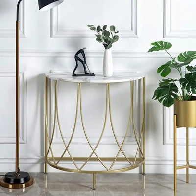 The Arcana Semi-Circle Premium Console Table