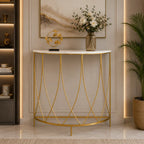 The Arcana Semi-Circle Premium Console Table