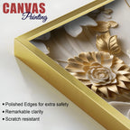 The Eternal Calm of Buddha 3D Canvas Wall Painting