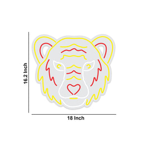 Tiger Face Neon Sign LED Light