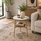 Timeless Elegance Round Marble Table for Modern Living