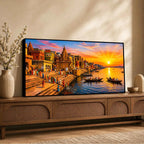 Timeless Morning in Kashi Canvas Painting