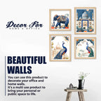 Timeless Royal Theme Wall Art Frame Set of 4