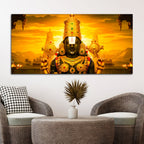 Tirupati Balaji Canvas Painting for Pooja Room Wall