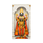 Tirupati Balaji Canvas Wall Painting | Hindu Devotional Home Decor