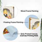 Tirupati Balaji Canvas Wall Painting | Hindu Devotional Home Decor