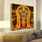 Tirupati Balaji Premium Canvas Wall Painting for Home