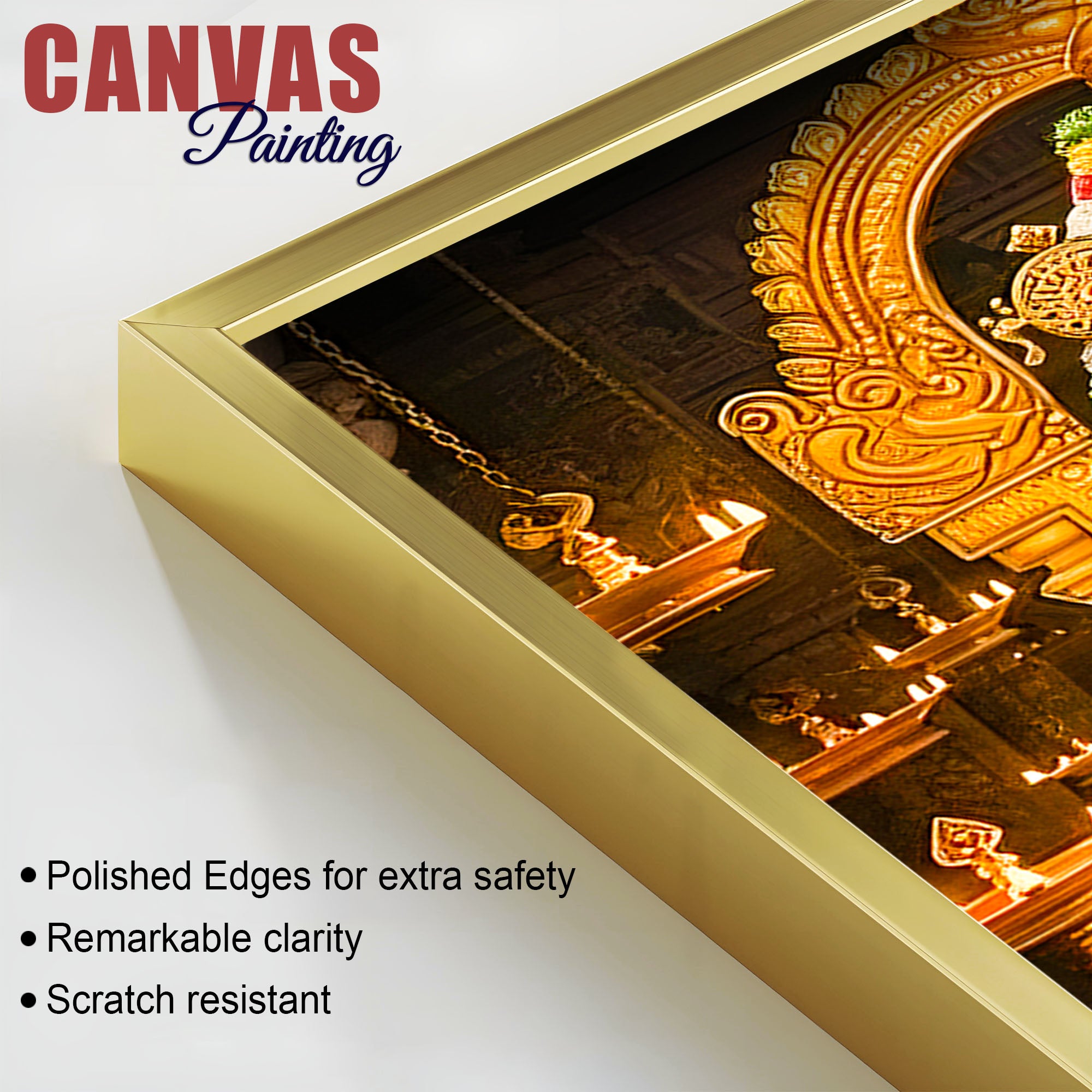 Tirupati Balaji Premium Canvas Wall Painting for Home