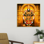 Tirupati Balaji Religious Wall Painting for Pooja Room