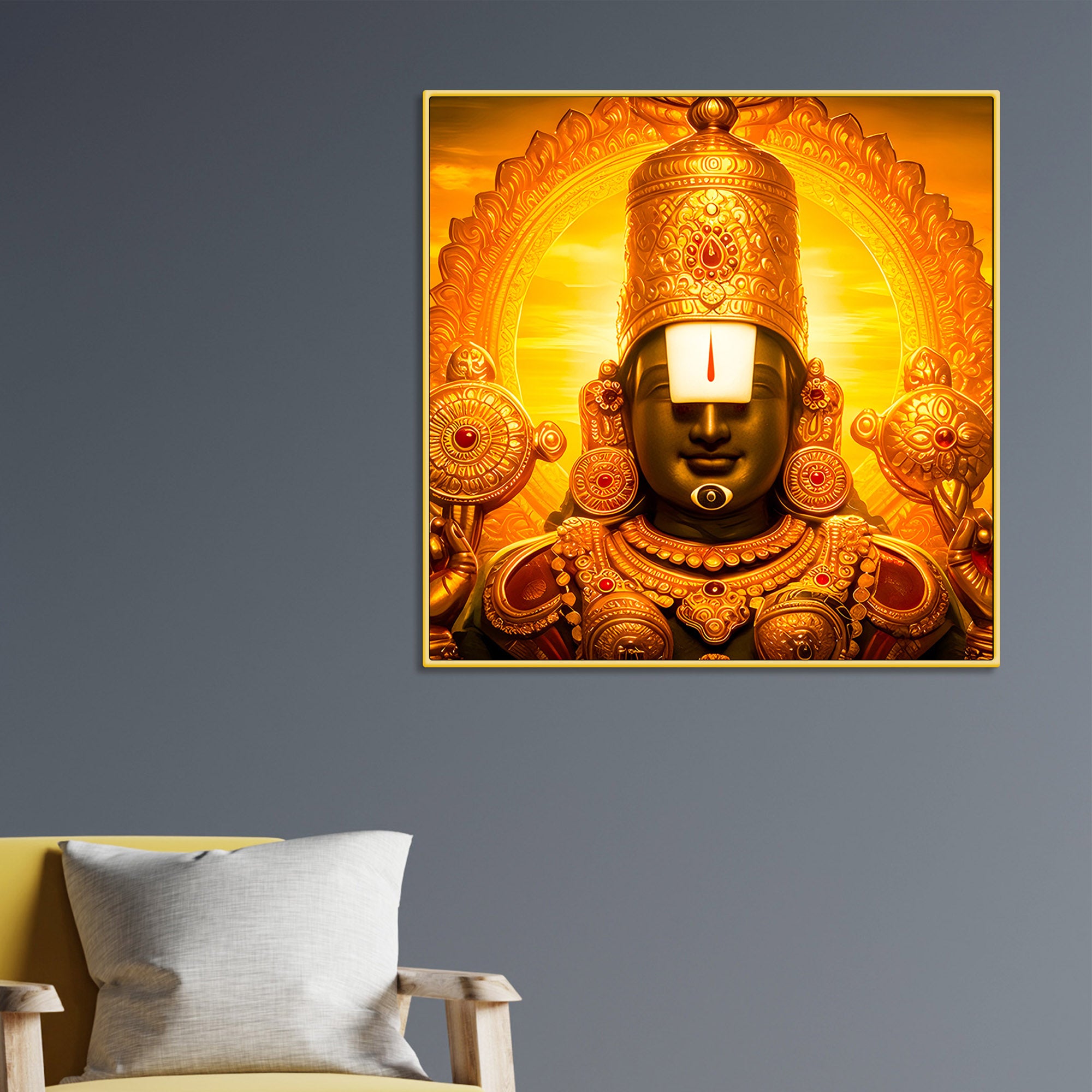 tirupati-balaji-wall-painting-for-home-temple-decor