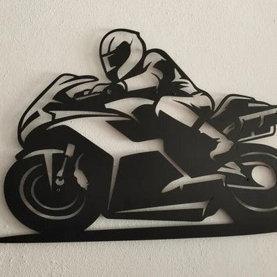  track-racing-rider-metal-wall-art-for-bike-lovers