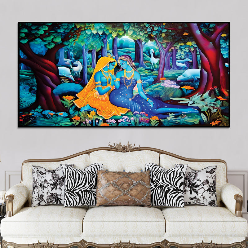 Traditional Canvas Wall Painting for Home & Living Room