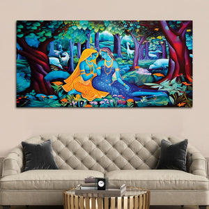 Traditional Canvas Wall Painting for Home & Living Room
