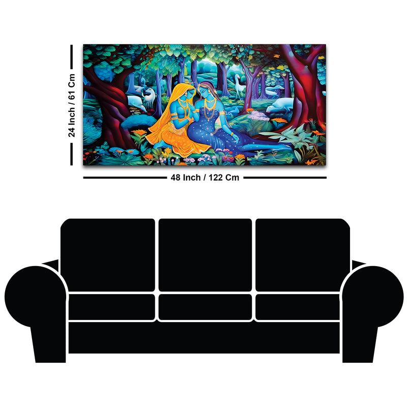 Traditional Canvas Wall Painting for Home & Living Room