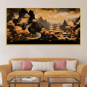 traditional-chinese-style-mountain-canvas-painting