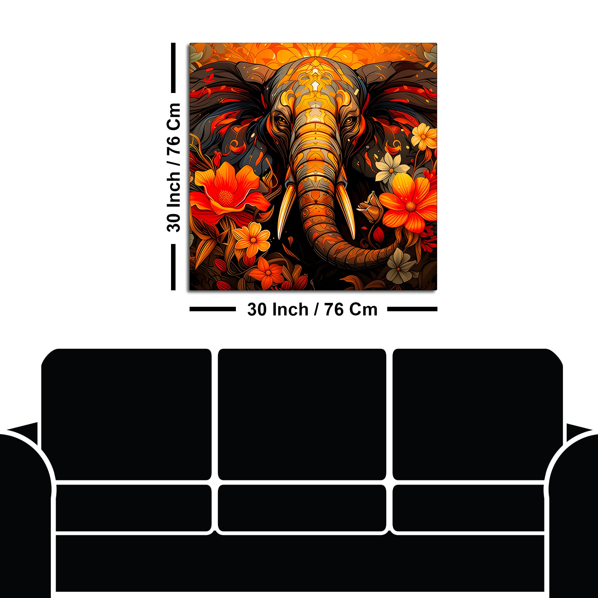 Traditional Ganesh Ji Painting