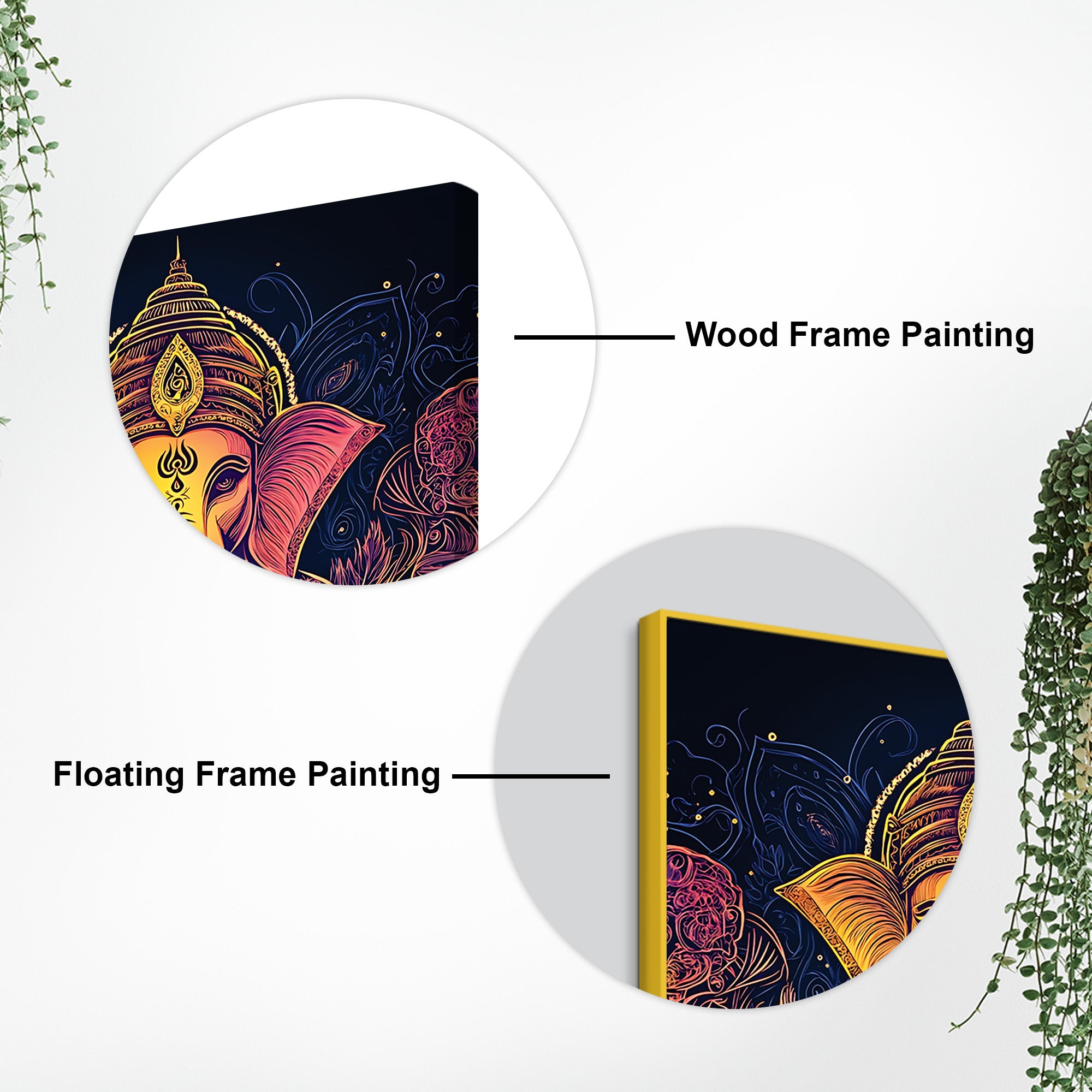 Traditional Ganesh Ji Wall Painting