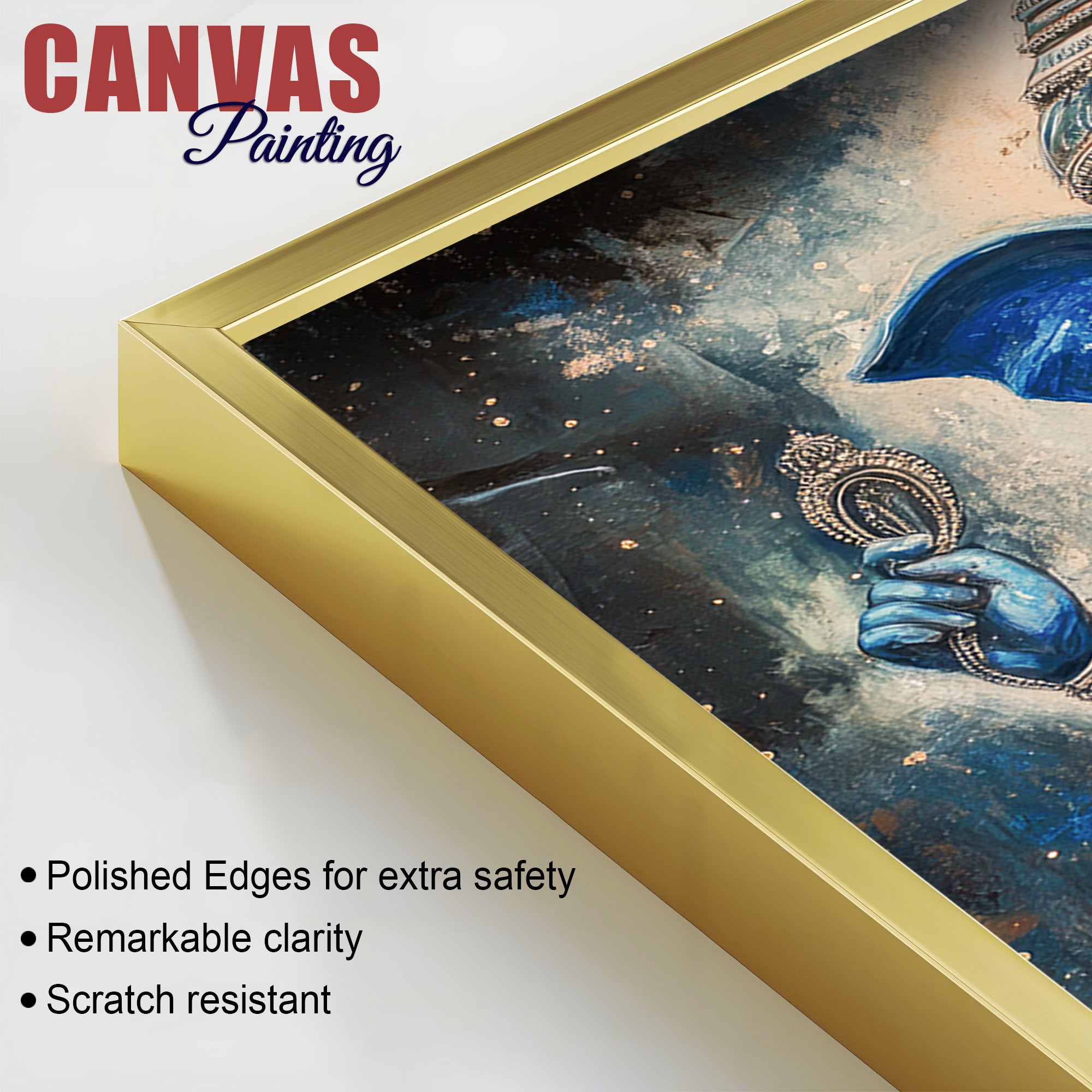 Traditional Ganesha Wall Art Painting